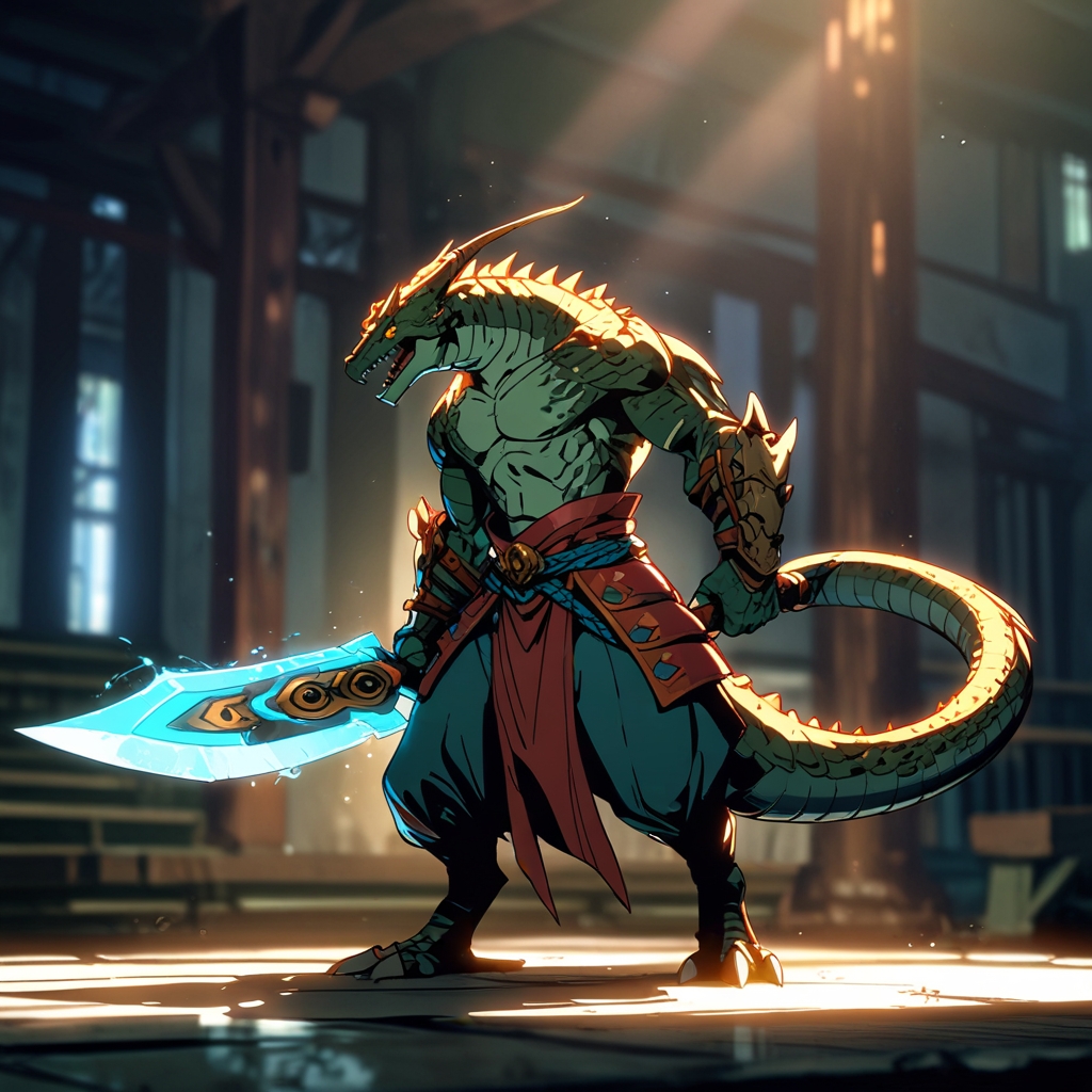 T'skrang Swordmaster